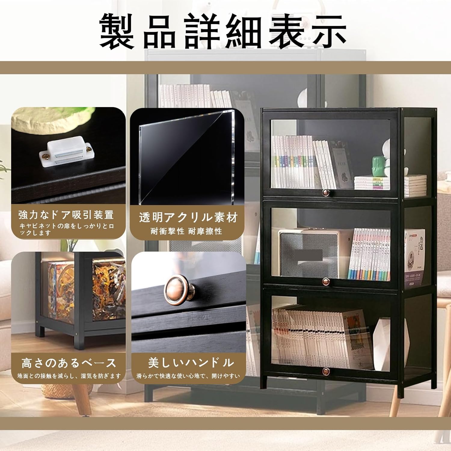 フットスツール ネイビーストライプ オットマン 椅子 222-1497-003